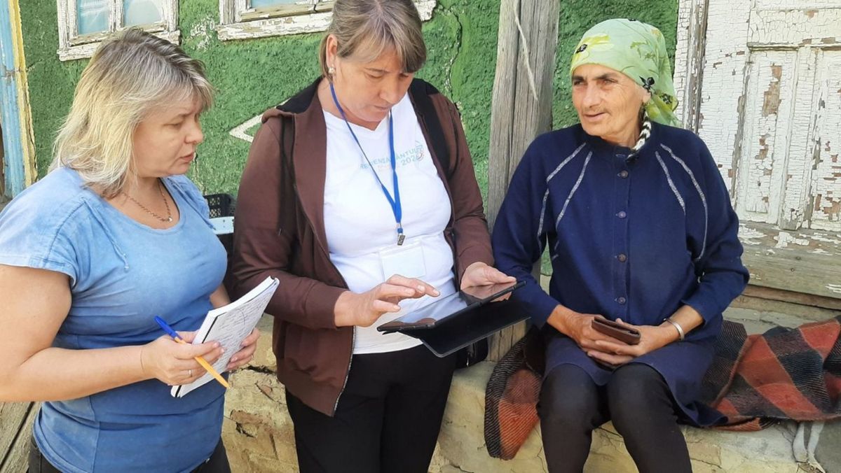 Aproximativ 1,4 milioane de persoane au fost recenzate în prima lună de Recensământ