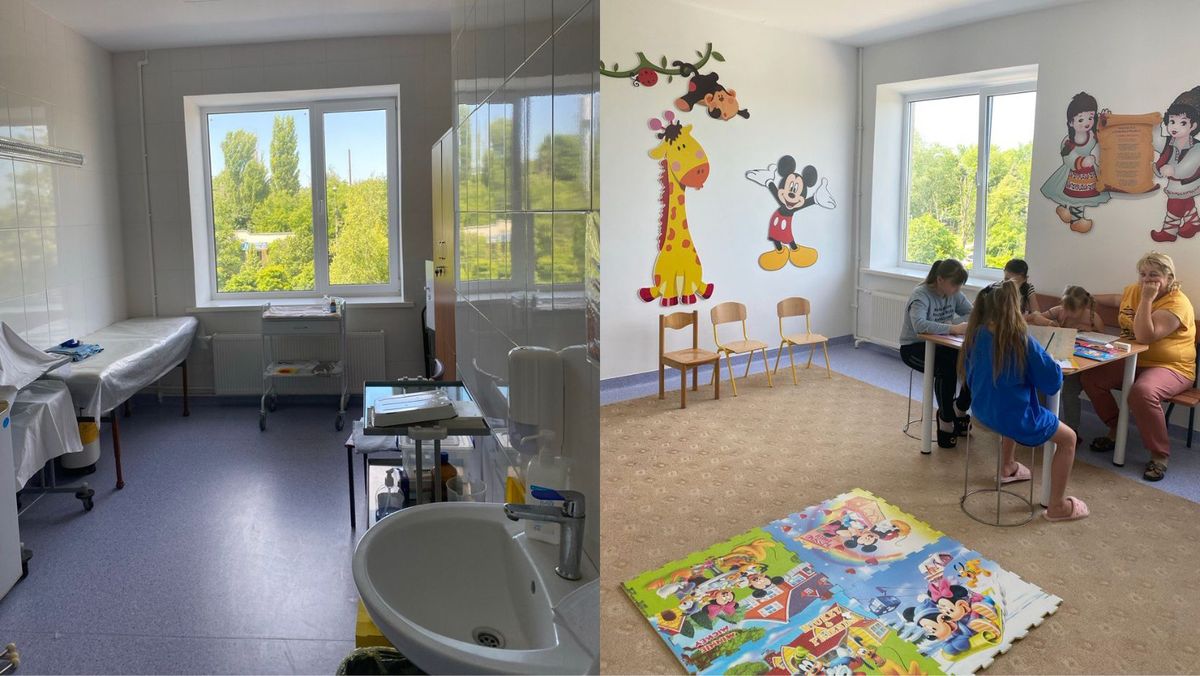 Condiții mai bune pentru copii. Secția pediatrie a Spitalului raional Anenii Noi a fost reparată capital