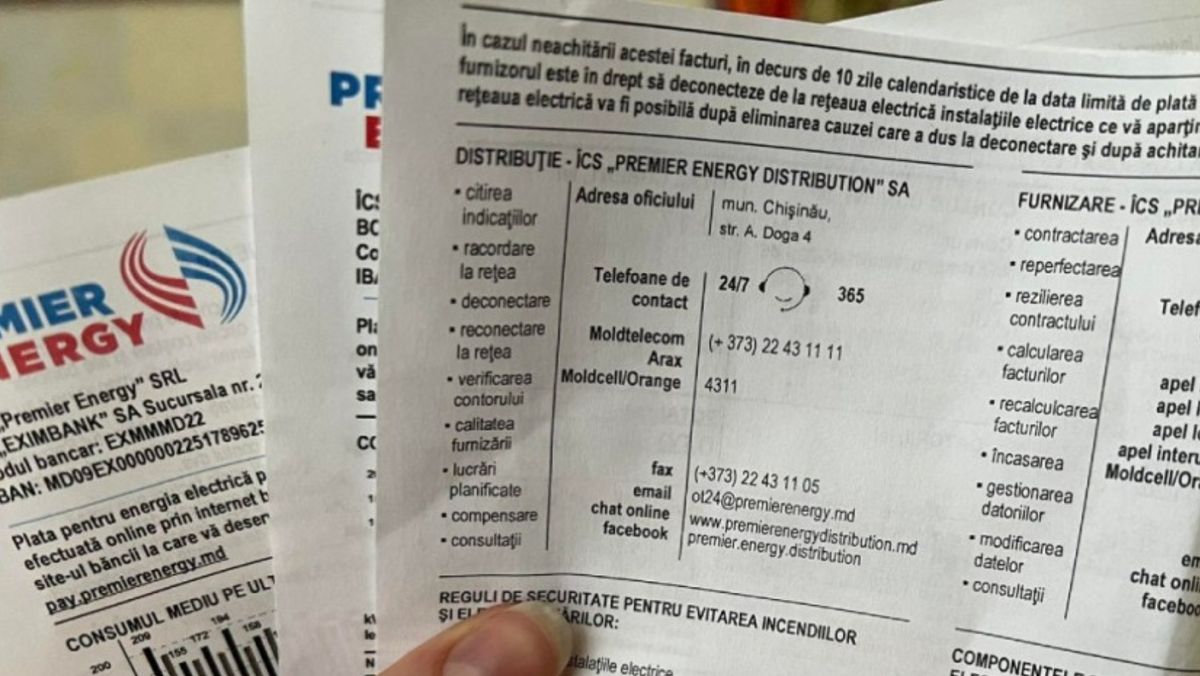 Facturile care includ compensații la energie vor fi emise în primele zile din luna martie. Precizările MMPS