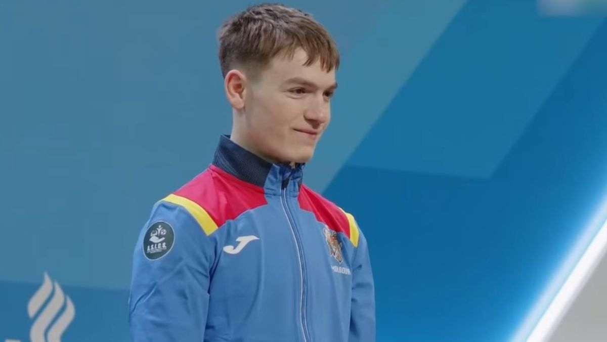 Halterofilul Danu Secrieru a devenit vicecampion european