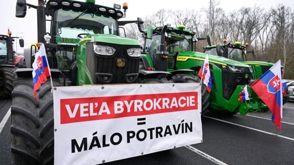 Fermierii cehi și slovaci au blocat punctele de trecere a frontierei. Protestează împotriva importurilor ieftine