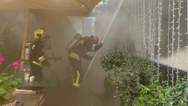 VIDEO/ IGSU, despre incendiul din restaurantul Noema: „Situația este sub control”