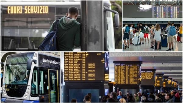 Grevă generală în transportul din Italia. Vor fi afectate și zborurile